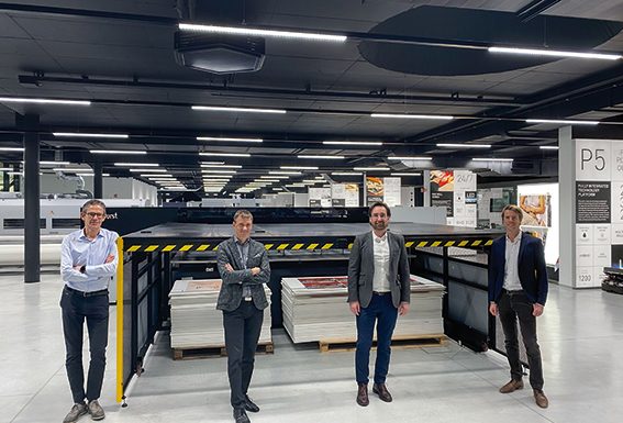 Durst: ecco la nuova P5 350 HS, anche per il mondo del cartone, l’innovativo sistema metti/leva foglio Durst AutomatTM e i nuovi inchiostri LED