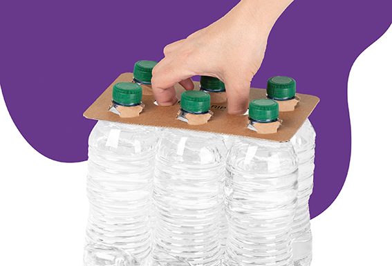 Cart-One presents ECOGRIP, a new packaging in eco-sustainable cardboard to transport bottles