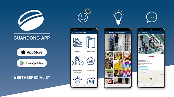 Nuova App Guandong: valore aggiunto al servizio degli stampatori