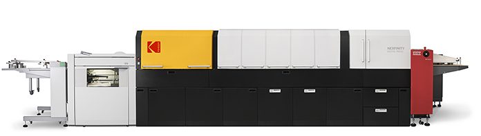 Kodak presenta il sistema di stampa digitale NEXFINITY che migliora sensibilmente la versatilità della stampa digitale