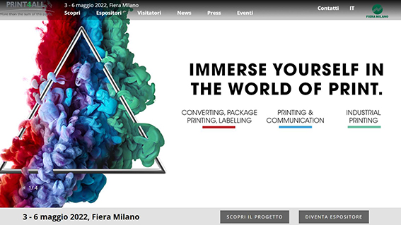 Print4All scalda i motori per l’edizione 2022: nuovo sito Web e ricca proposta di eventi