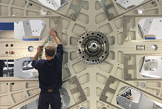 Saldoflex and Bosch Rexroth present LEAF-S8: the most compact central drum machine for large format printing on the market