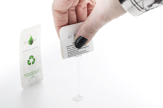 TOMRA conferma l’eccellente livello di smistamento dei materiali delle bustine V-Shapes in polipropilene