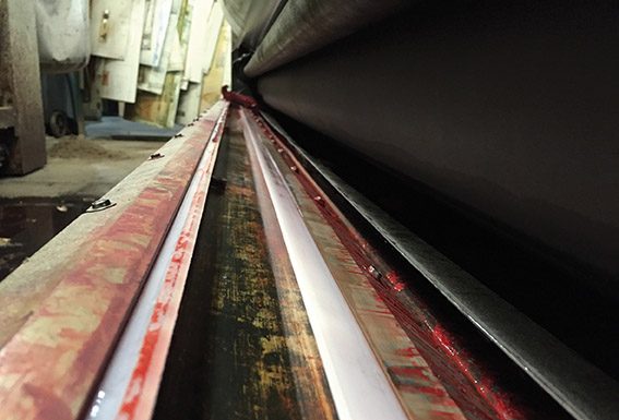 FlexoBar 2 – Doctor blade system: ink transfer onto anilox