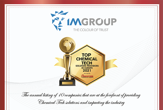 IM GROUP è fra i primi 10 fornitori di tecnologie dell’industria chimica