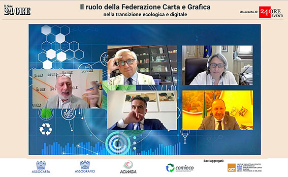 Filiera Carta Grafica: essenziale nella pandemia e nella transizione ecologica e digitale