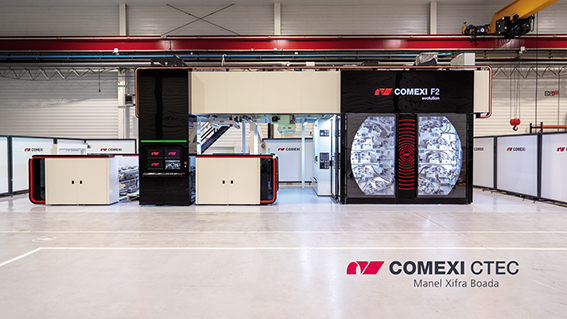 Comexi investe un milione di euro per rinnovare i suoi centri tecnologici a Girona e Miami