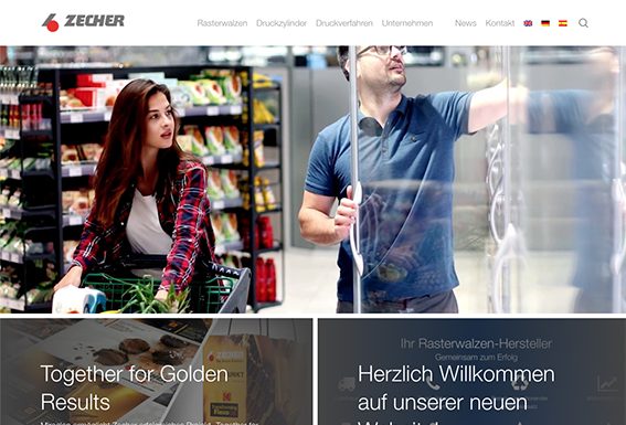 Nuovo sito per Zecher