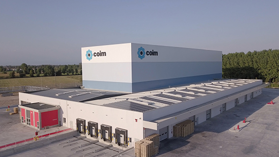 COIM: inaugurato un nuovo magazzino automatizzato e autoportante