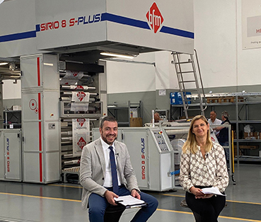 Bfm: high quality in flexible packaging printing with the new Sirio S-Plus