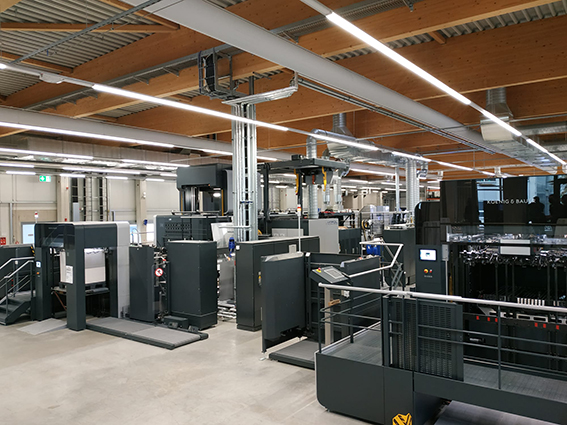 VariJET 106: stampa digitale in formato B1 di astucci pieghevoli