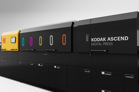Kodak annuncia Ascend, macchina EP per la stampa di supporti da 148 a 530 gsm