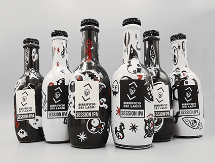 Grazie alla tecnologia HP Indigo, ARO ridisegna e personalizza le etichette de Il Birrificio dei Laghi