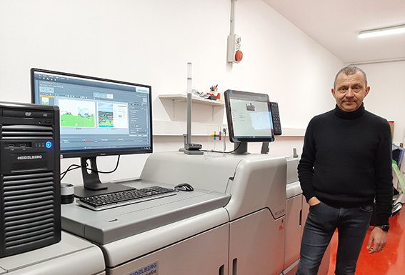 Una Heidelberg Versafire Gold & Silver per Offset Alternative