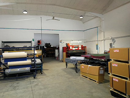 New converting center by TecnoRulli