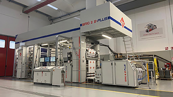 BFM: new Sirio S Plus also with water-based inks