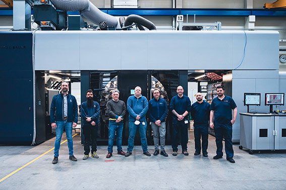 Koenig & Bauer Flexotecnica: the first flexo presses assembled in Germany are ready