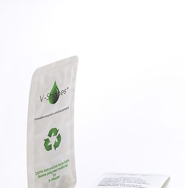 Il nuovo substrato V-Shapes per bustine riciclabili al 100% con elevata capacità di barriera