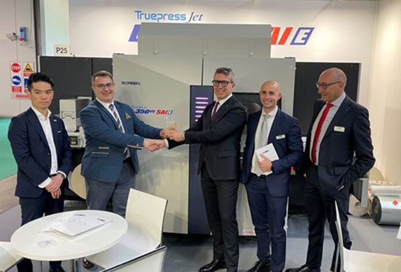 REM srl wins SCREEN Dealer Award 2021: Italian reseller awarded for being SCREEN’s bestselling L350 dealer in the EU