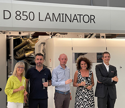 Laminati Cavanna chooses the new BOBST Vision D 850 laminating line to grow in the world of flexible packaging and special applications