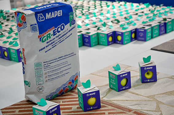Con Smurfit Kappa Italia e Mapei una sostenibilità all’insegna delle mele