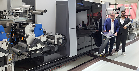 Zardini Etichette conferma la fiducia a Gallus anche per la tecnologia digitale