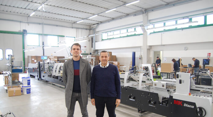 Kappadue Arti Grafiche grows in the gluing department and confirms its trust in Heidelberg Andrea Favero e Lorenzo Ariberti