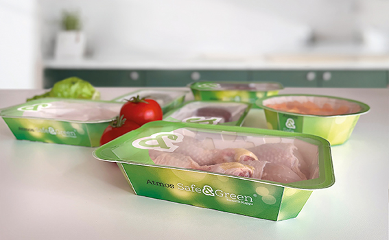 Smurfit Kappa Italia amplia la gamma di contenitori Safe&Green® con Atmos, la vaschetta specifica per carni fresche, salumi e formaggi ATMOS_Smurfit Kappa_1