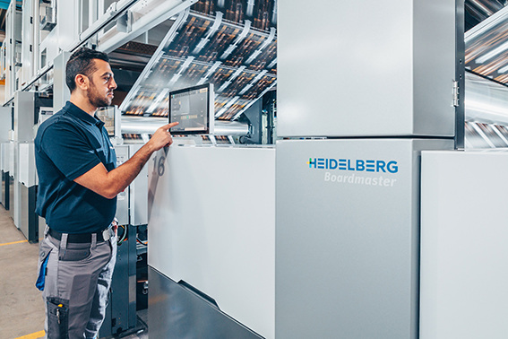 Doubling productivity in packaging production: Heidelberg unveils new Boardmaster at Interpack 2023 HEIDELBERG_Boardmaster_1