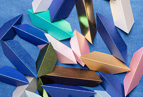 ICMA presenta la nuova collezione Metallic a Packaging Première Milano e Luxe Pack Parigi ICMA_METALLIC_BLUE-GEMS-MIX-sq