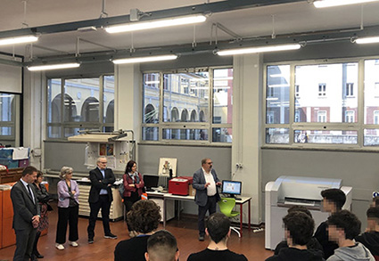 Heidelberg Italia e la sede di Arese di Salesiani Lombardia (Cnos-fap) insieme per la formazione delle nuove generazioni dell’industria grafica Heidelberg Salesiani lombardia