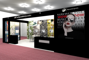 render Guandong booth at Fespa 2023