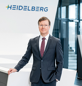 Dr Ludwin Monz, CEO, HEIDELBERG