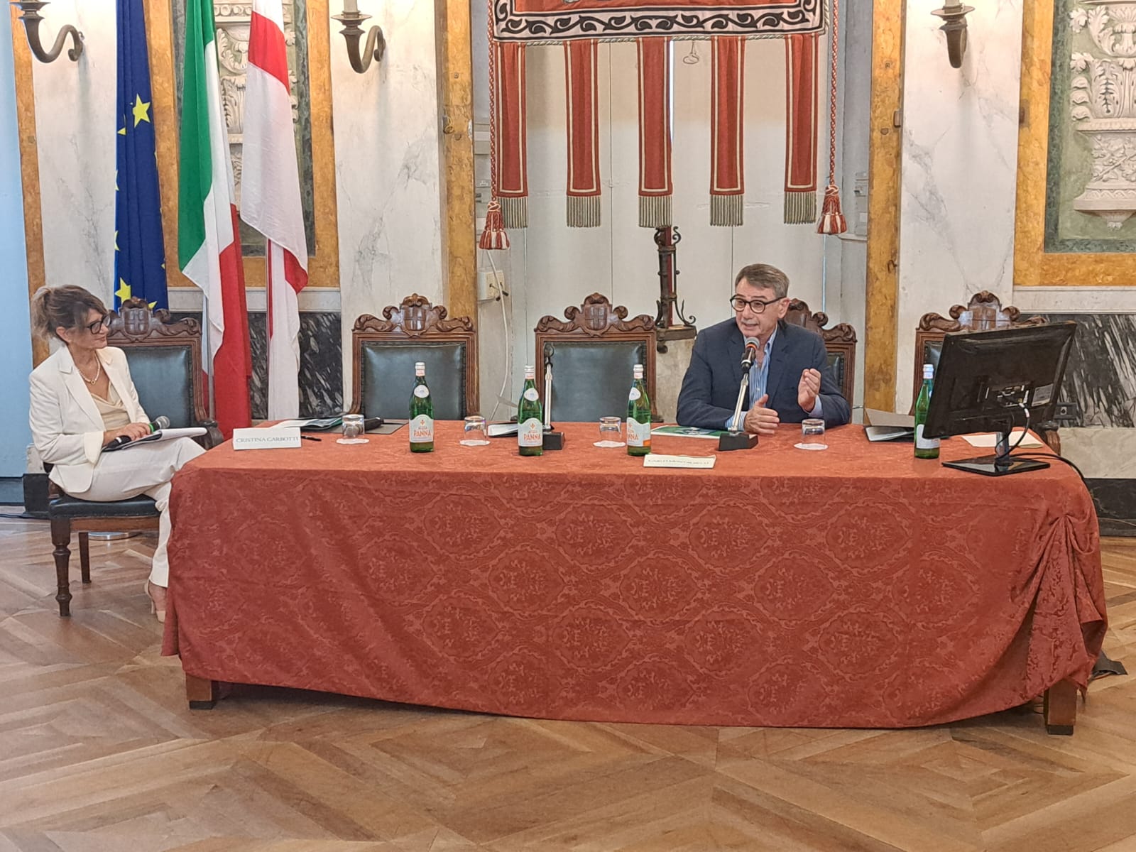 Carlo Montalbetti, Direttore Generale di Comieco durante la presentazione del 28° Rapporto Annuale Comieco presso il Comune di Genova (2)