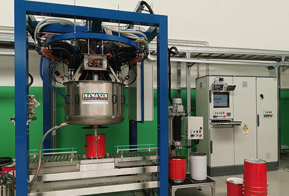 Inkmaker: third station at Samograph Italy Inkmaker Samograph