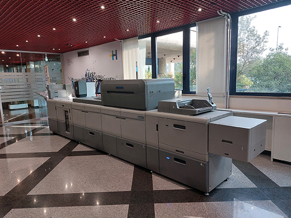 Heidelberg Versafire showroom Italia