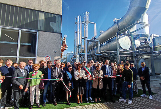 Laminati Cavanna: sustainable flexible packaging thanks to DEC Impianti’s new SRUTM Solvent Recovery Unit Laminati Cavanna inaugurazione