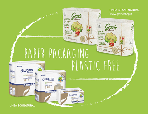 Lucart paper packaging
