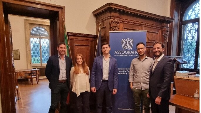 Una nuova squadra per il gruppo giovani imprenditori di Assografici assografici