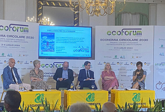 Ecoforum 2024: valorizzare i rifiuti e le materie prime secondarie per migliorare l’economia circolare ecoforum 2024