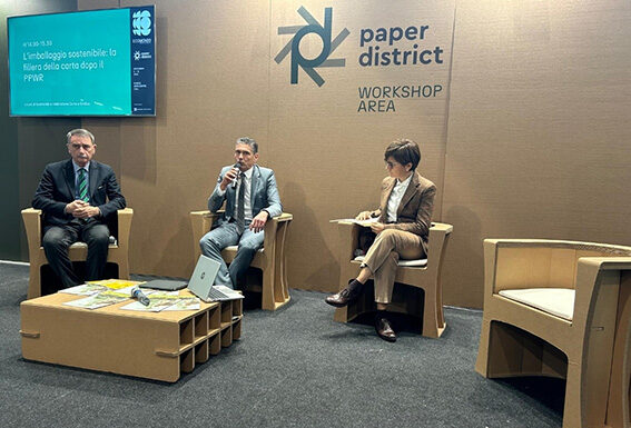 Conferenza di apertura Paper District a Ecomondo Federazione Carta Grafica