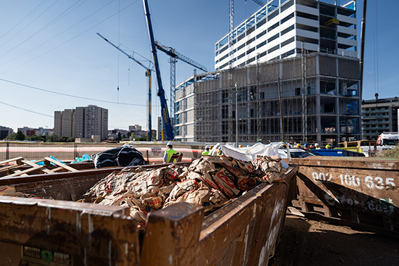 Developing paper sack circularity in the construction sector