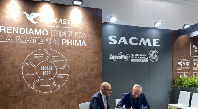 Gli scarti in plastica dei supermercati ritornano sugli scaffali come prodotti riciclati Sacme Aliplast