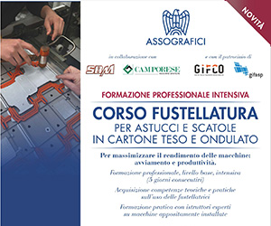 Corso di formazione intensiva per Fustellatori dal 24 febbraio