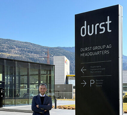 Durst rafforza la presenza nel Sud Italia con la nomina di Alessandro Cuccurullo a Sales & Sales Support South Italy Durst Alessandro Cuccurullo