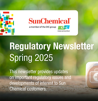 Rimanere aggiornati per rimanere competitivi: la newsletter normativa di Sun Chemical per la primavera 2025