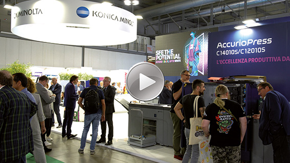 Oltre il colore, fino al bianco: stampe uniche e prestigiose con le tecnologie digitali Konica Minolta Konica minolta