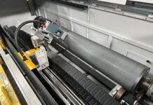 Metodo sostenibile e risultati di alta qualità nella pulizia dei cilindri anilox con laser Laserclean