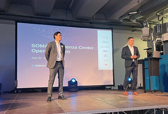 SOMA Experience Center: technology, vision and innovation at the service of sustainable flexo SOMA matteo melegatti e petr blasko