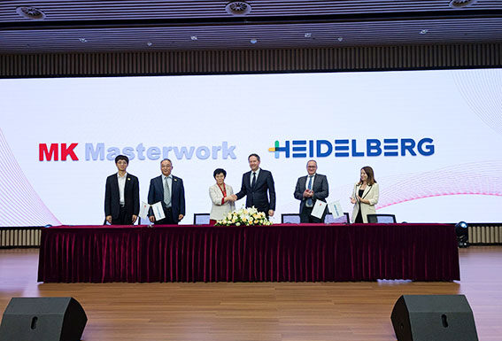 HEIDELBERG and MK Masterwork celebrate ten years of partnership and look to the future together Heidelberg